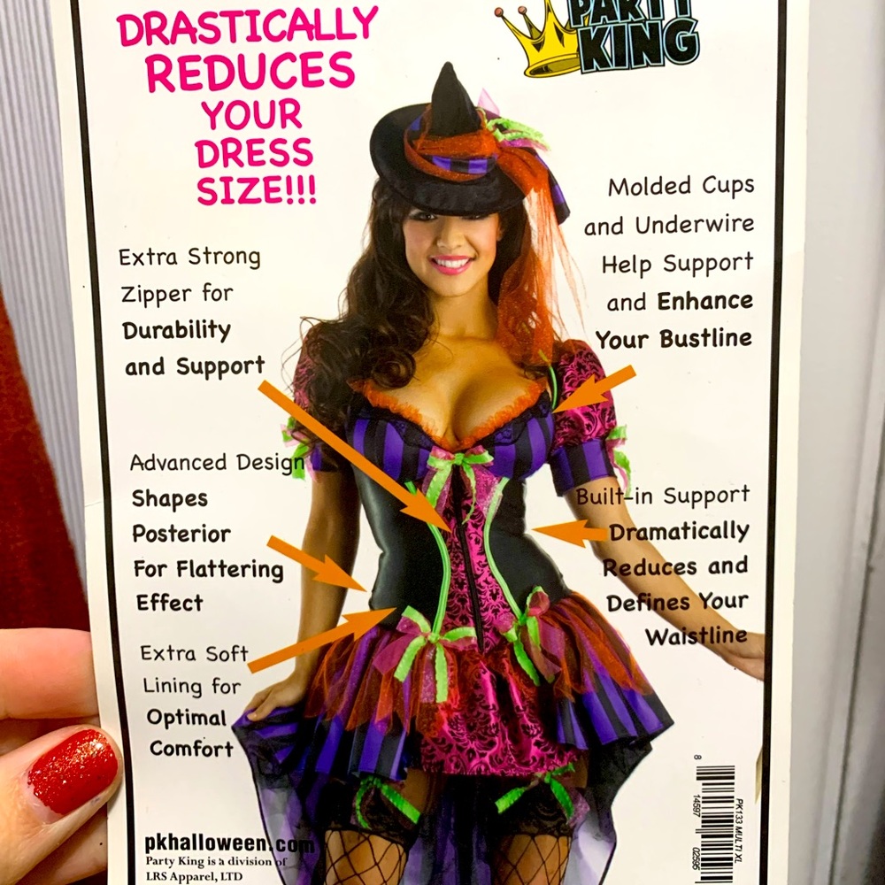 Halloween witch costume